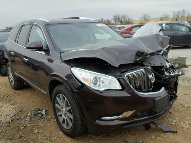 5GAKRBKD8HJ263533 - 2017 BUICK ENCLAVE BROWN photo 1