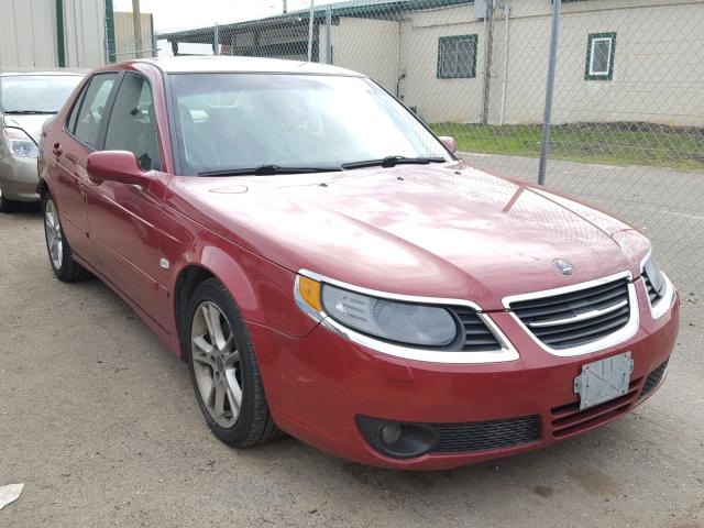 YS3ED49G573518334 - 2007 SAAB 9-5 2.3T RED photo 1