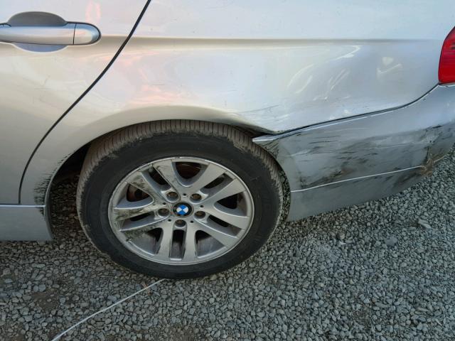 WBAVB17506NK38947 - 2006 BMW 325 I AUTO SILVER photo 9