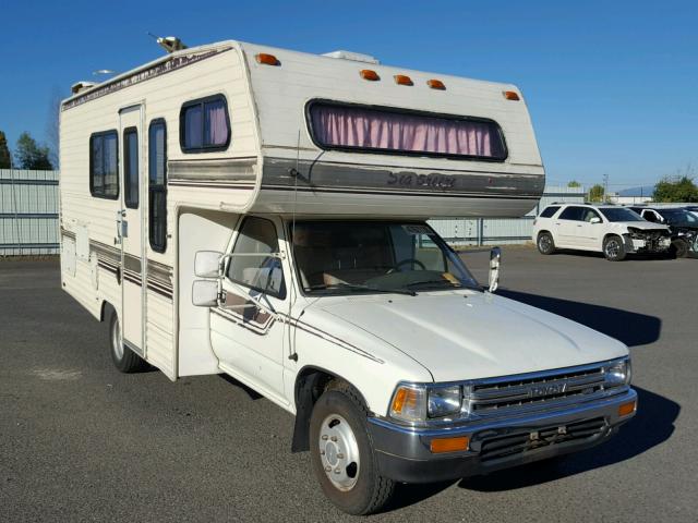 JT5VN94TXK0006595 - 1989 TOYOTA PICKUP CAB WHITE photo 1