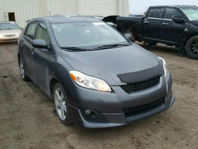 2T1KE4EE2AC041159 - 2010 TOYOTA COROLLA MA GRAY photo 1