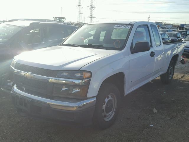 1GCCS19E288165038 - 2008 CHEVROLET COLORADO WHITE photo 2