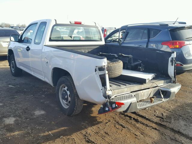 1GCCS19E288165038 - 2008 CHEVROLET COLORADO WHITE photo 3