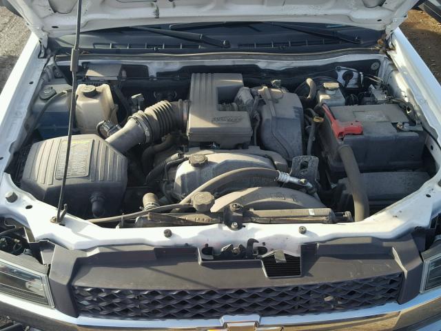 1GCCS19E288165038 - 2008 CHEVROLET COLORADO WHITE photo 7