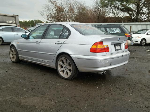 WBAEU33492PH85509 - 2002 BMW 325 XI SILVER photo 3