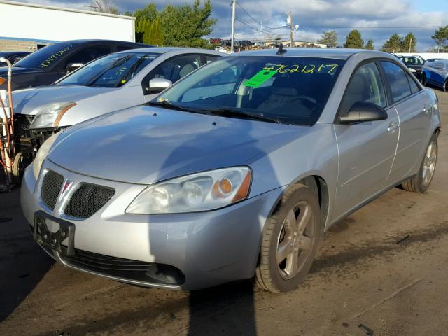 1G2ZH57N284122205 - 2008 PONTIAC G6 GT SILVER photo 2