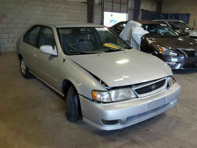 1N4AB41D0WC720628 - 1998 NISSAN SENTRA E SILVER photo 1