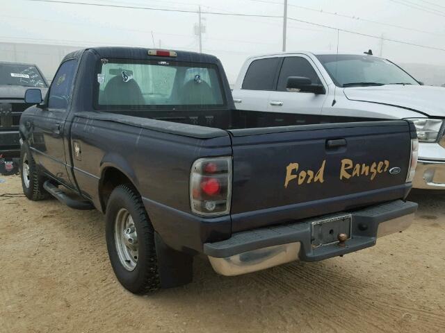 1FTYR10C9XUB07690 - 1999 FORD RANGER BLUE photo 3