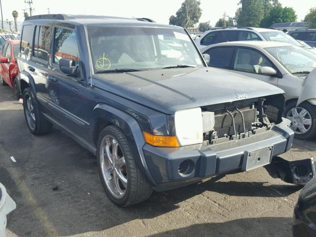 1J8HG48KX7C577695 - 2007 JEEP COMMANDER BLUE photo 1