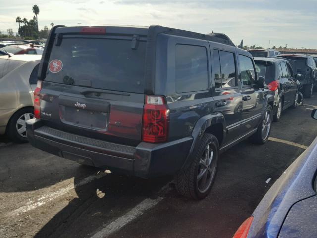 1J8HG48KX7C577695 - 2007 JEEP COMMANDER BLUE photo 4