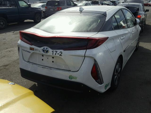 JTDKARFP2H3006424 - 2017 TOYOTA PRIUS PRIM 白色 照片 4