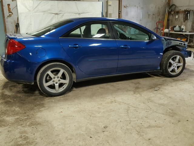 1G2ZG58N574177375 - 2007 PONTIAC G6 BASE BLUE photo 9