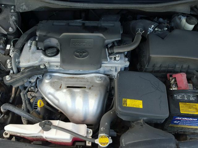 4T1BF1FK5CU150149 - 2012 TOYOTA CAMRY BASE CHARCOAL photo 7