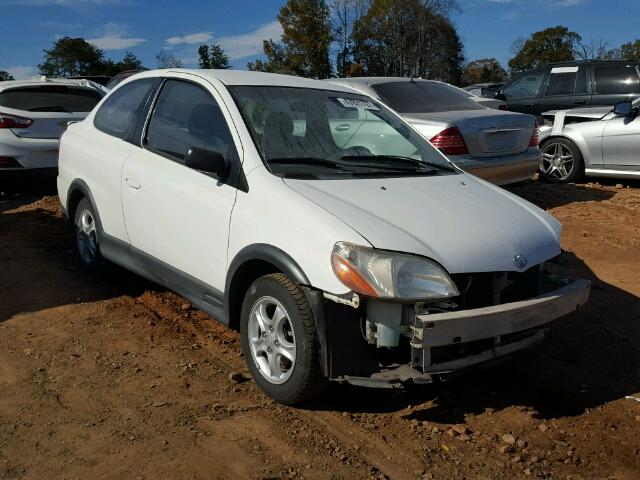 JTDAT123410114805 - 2001 TOYOTA ECHO WHITE photo 1