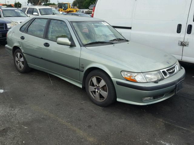 YS3DF58K222023881 - 2002 SAAB 9-3 SE GRAY photo 1