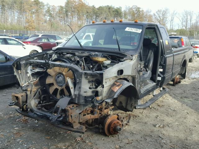 1FTSX31P33ED83666 - 2003 FORD F350 SRW S BLACK photo 2