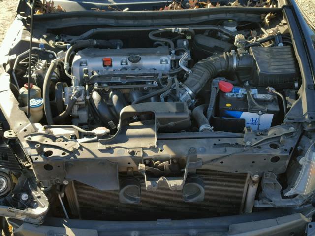 1HGCP2F75BA059617 - 2011 HONDA ACCORD EX BLACK photo 7