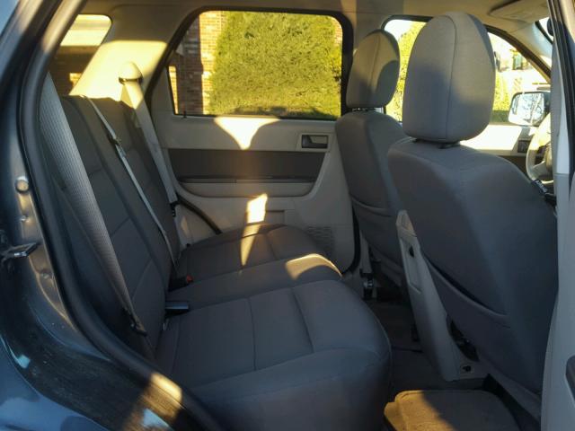 1FMCU93G59KB04415 - 2009 FORD ESCAPE XLT GRAY photo 6