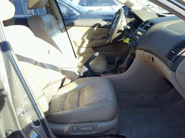 1HGCM66513A051143 - 2003 HONDA ACCORD EX GOLD photo 5