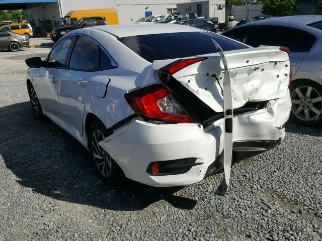 19XFC2F70GE098255 - 2016 HONDA CIVIC EX WHITE photo 3