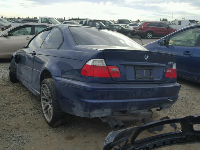 WBSBL93415PN63164 - 2005 BMW M3 BLUE photo 3