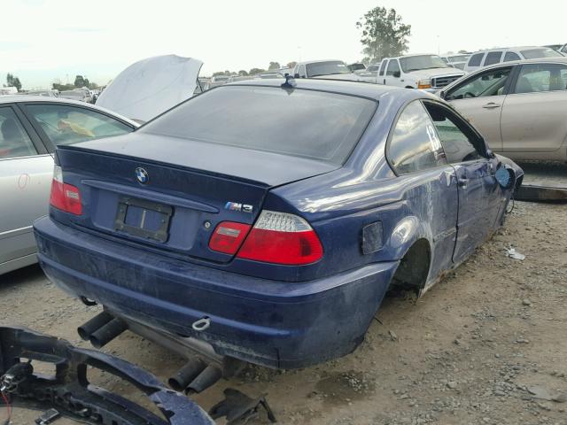 WBSBL93415PN63164 - 2005 BMW M3 BLUE photo 4