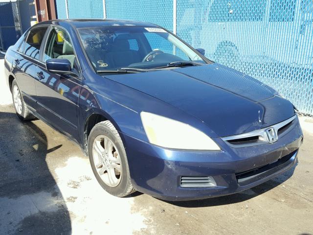 1HGCM56736A161269 - 2006 HONDA ACCORD EX 蓝色 照片 1