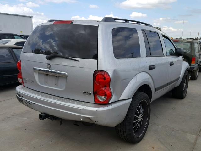 1D4HB48216F132896 - 2006 DODGE DURANGO SL SILVER photo 4