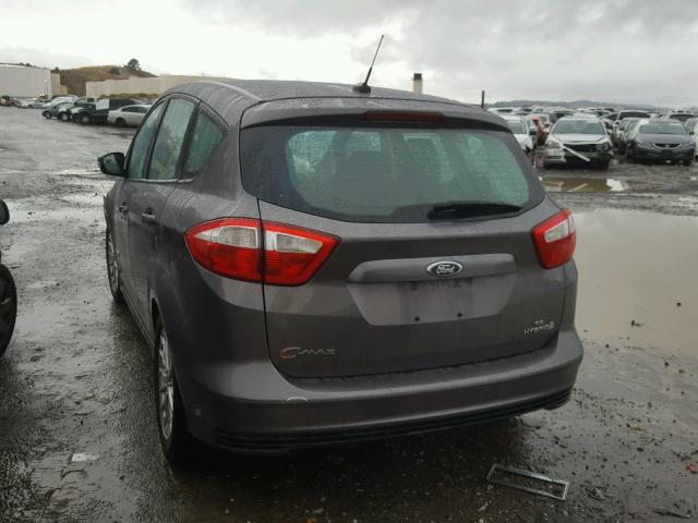 1FADP5AU8DL506651 - 2013 FORD C-MAX SE CHARCOAL photo 3