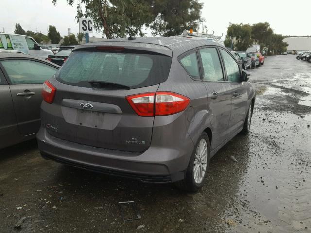 1FADP5AU8DL506651 - 2013 FORD C-MAX SE CHARCOAL photo 4