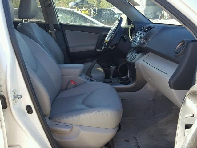 2T3DF4DV1CW190713 - 2012 TOYOTA RAV4 LIMIT WHITE photo 5