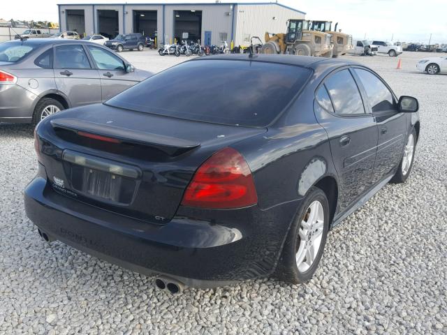 2G2WR554561201340 - 2006 PONTIAC GRAND PRIX BLACK photo 4