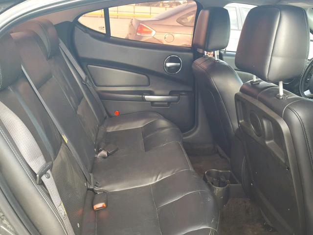 2G2WR554561201340 - 2006 PONTIAC GRAND PRIX BLACK photo 6