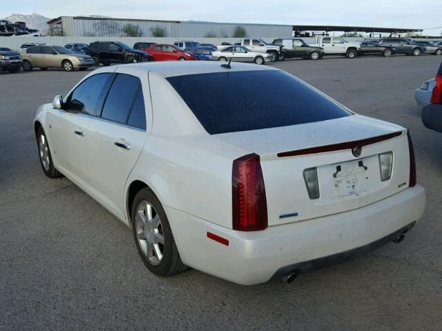 1G6DC67A570170541 - 2007 CADILLAC STS WHITE photo 3