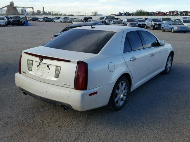 1G6DC67A570170541 - 2007 CADILLAC STS WHITE photo 4