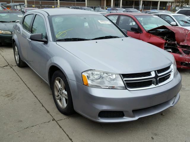 1C3CDZAG0DN655032 - 2013 DODGE AVENGER SE GRAY photo 1