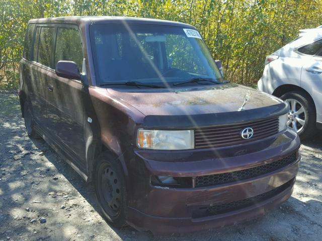 JTLKT324554022114 - 2005 TOYOTA SCION XB Марун фото 1