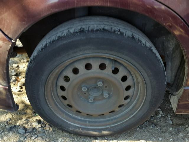 JTLKT324554022114 - 2005 TOYOTA SCION XB Марун фото 9