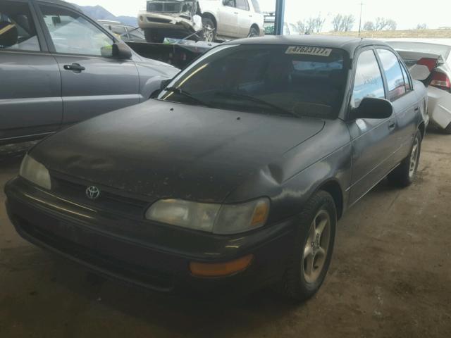 1NXAE04B4SZ320155 - 1995 TOYOTA COROLLA BLACK photo 2