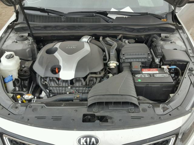 5XXGR4A6XFG400752 - 2015 KIA OPTIMA SX SILVER photo 7