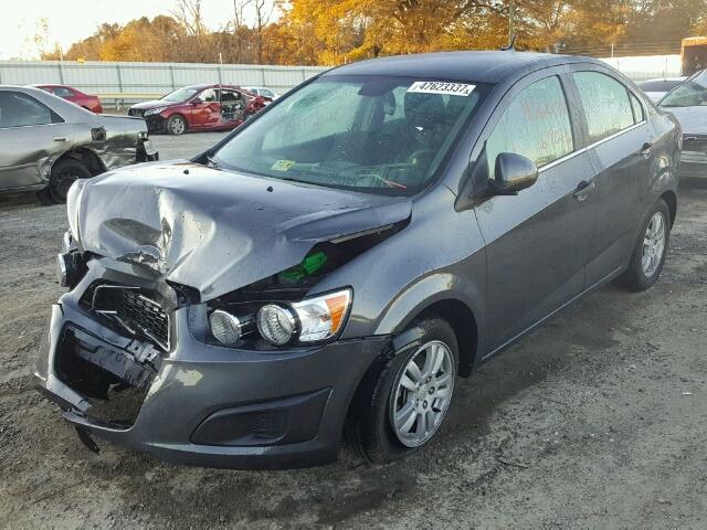 1G1JC5SB8C4228891 - 2012 CHEVROLET SONIC LT 灰色 照片 2