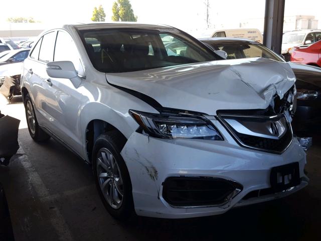 5J8TB3H31JL008049 - 2018 ACURA RDX BASE WHITE photo 1