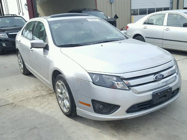 3FAHP0HA8BR153486 - 2011 FORD FUSION SE SILVER photo 1