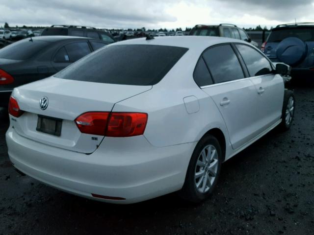 3VWD17AJXEM207981 - 2014 VOLKSWAGEN JETTA SE Ağ foto 4