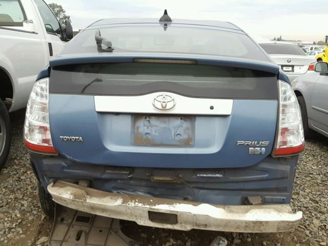 JTDKB20U877558889 - 2007 TOYOTA PRIUS BLUE photo 9