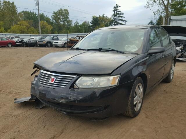 1G8AJ58F37Z192540 - 2007 SATURN ION LEVEL BLACK photo 2