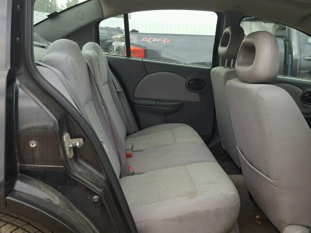 1G8AJ58F37Z192540 - 2007 SATURN ION LEVEL BLACK photo 6