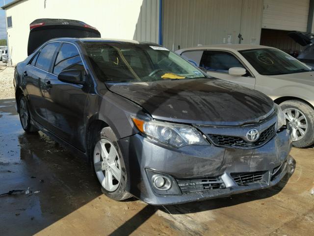 4T1BF1FK0DU289624 - 2013 TOYOTA CAMRY L GRAY photo 1