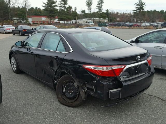 4T4BF1FK6FR455797 - 2015 TOYOTA CAMRY LE BLACK photo 3