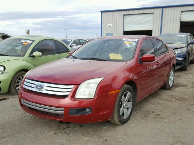 3FAHP07166R199177 - 2006 FORD FUSION SE MAROON photo 2